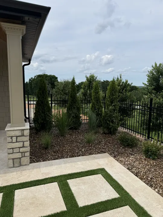Artificial Turf Paver Walkway Nwa