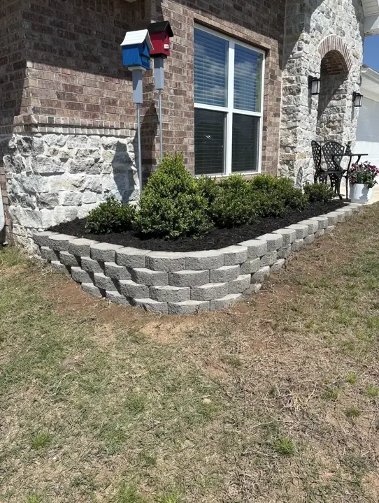 Block Wall Planting Bed Nwa