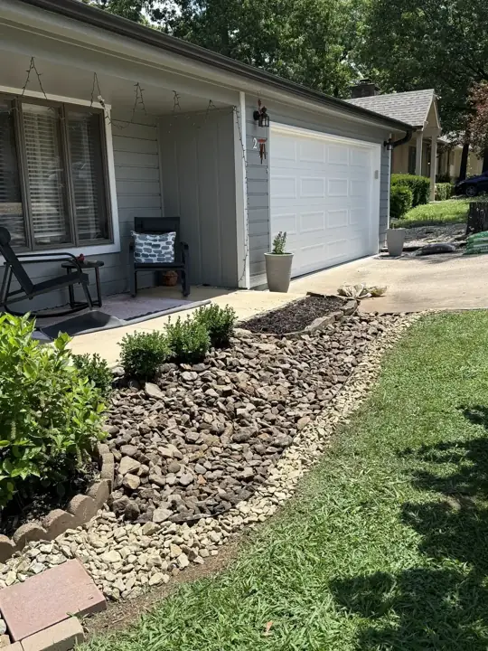 Landscape Drainage Dry Creek Springdale