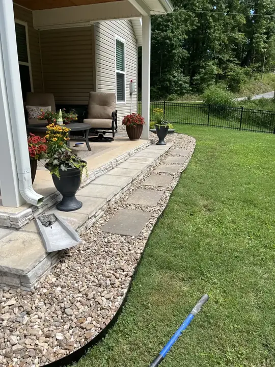 Porch River Rock Bed Nwa