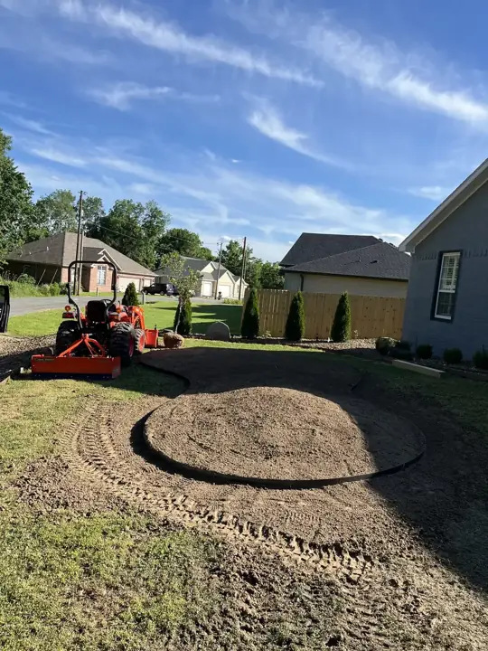 Sod Installation Grading Springdale
