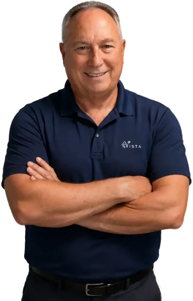 Mike Steenbergen, owner of Vista Landscape Management